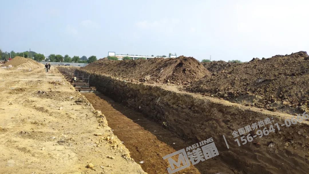 遼寧鎂晶板生產(chǎn)基地火熱建設(shè)中