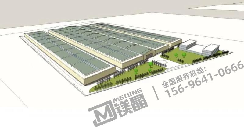 遼寧鎂晶板生產(chǎn)基地火熱建設(shè)中